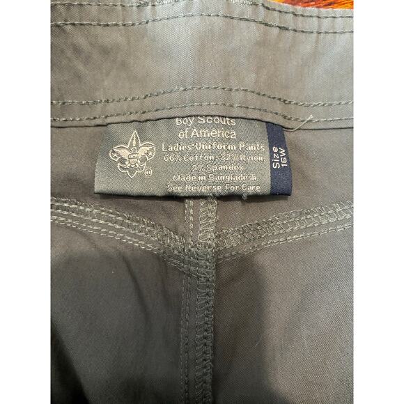 Boy Scouts of America Ladies Uniform Pants Cargo Green Women's Size 16W - Picture 4 of 5